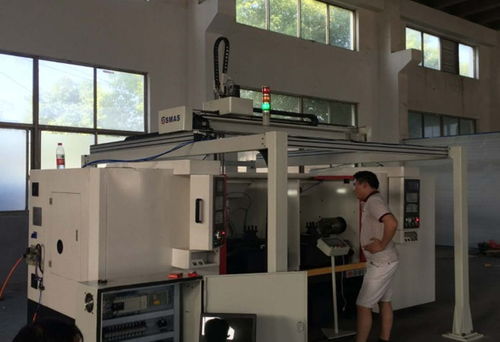 煙臺沖壓送料機械手與臥式數控車床帶機械手工廠的網絡設備應用